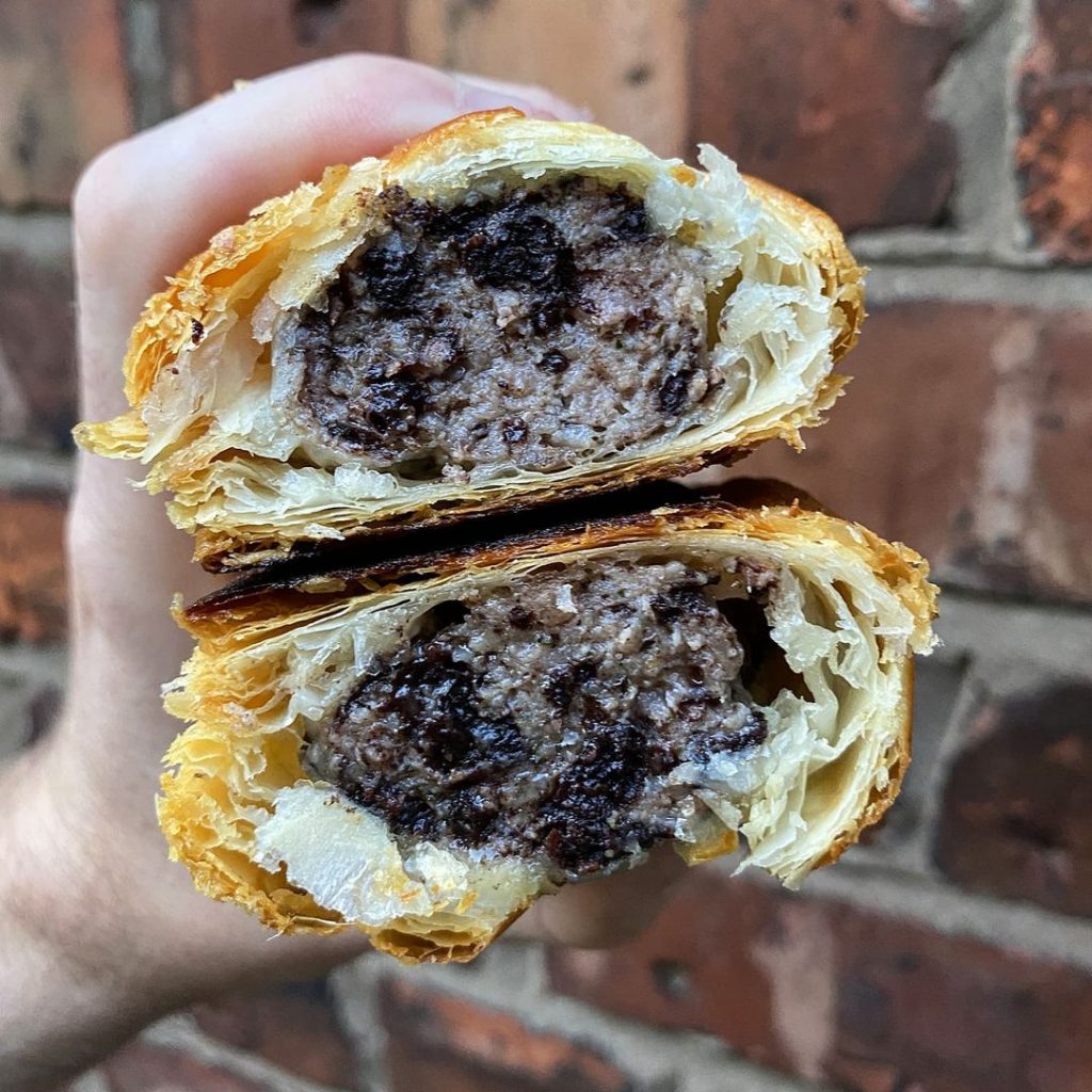 Sausage & Black Pudding Roll Potters Pies